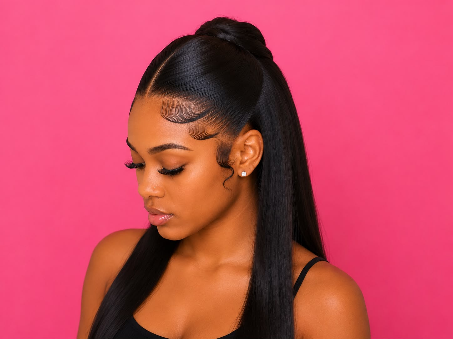 Basic Half Up Half Down